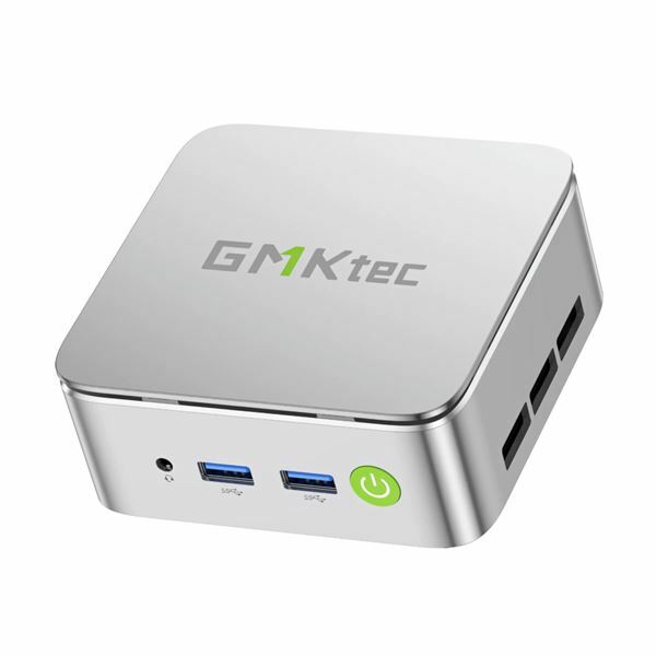 GMKtec računalnik mini PC G10 AMD Ryzen5 16GB RAM 512GB SSD NucBox srebrn