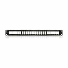 Keline panel CAT.5e/6/6A 24-port +nosilec kablov KEP-EMPTY-S