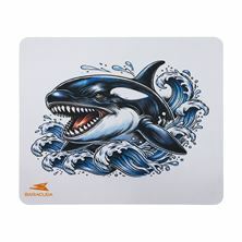 BARACUDA podloga za miško bela BGMP-071 ORCA