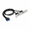 Delock adapter slot 2x USB 3.0 84836