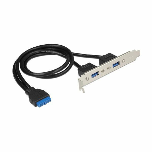 Delock adapter slot 2x USB 3.0 84836