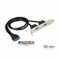 Picture of Delock adapter slot 2x USB 3.0 84836