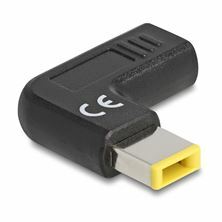 Delock adapter USB TipC napajalni za prenosnik Lenovo 60W 11,0 x 4,5 mm kotni
