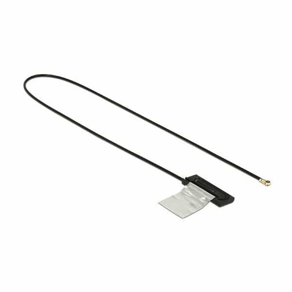 Delock antena WiFi6 s kablom 25cm vgradna samolepilna 86286