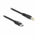 Delock kabel USB TipC napajalni za prenosnik 60W DC 5,5 fi x 2,5mm 1,5m