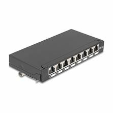 Delock nadometna vtičnica 8x Cat.6A RJ45 FTP DIN 90573