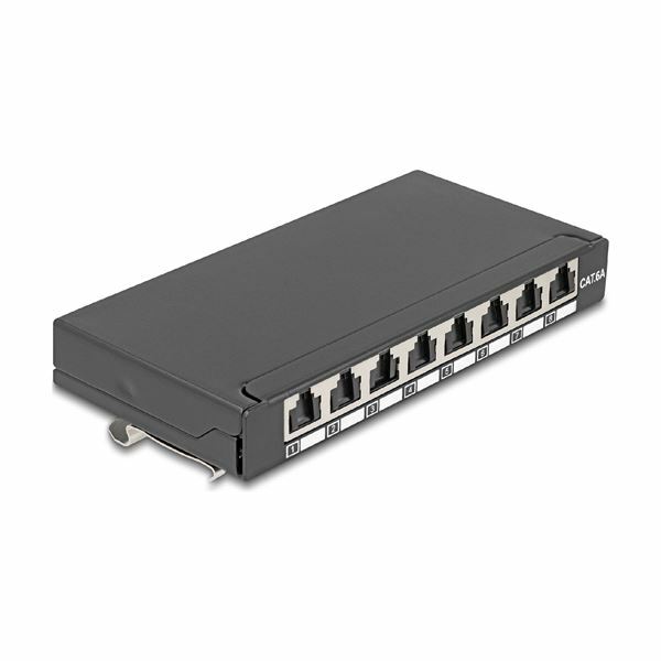Delock nadometna vtičnica 8x Cat.6A RJ45 FTP DIN 90573