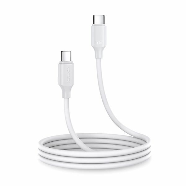 Joyroom kabel USB C-C 1m 60W bel A9 S-CC060A9