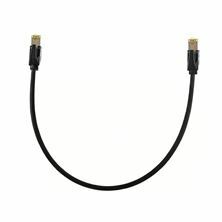 KELine patch SFTP CAT.6A 0,25m črn KEL-C6A-P-0025-BK