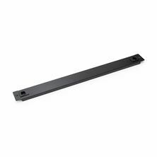 KELine slepi panel 1U rack črn RAB-ZP-X01-SI