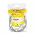 Picture of Delock kabel USB C-C 1m  60W 20V 3A kovinski ovoj 81259