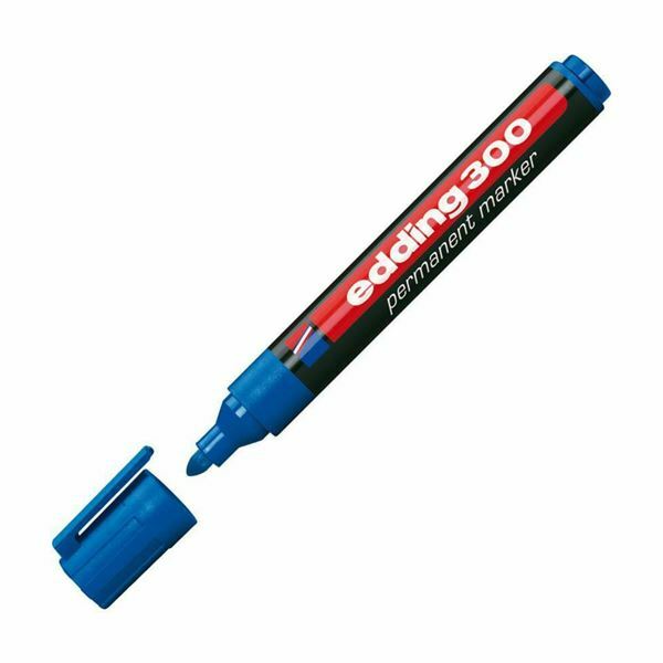 Edding permanentni marker moder E-300