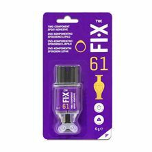 TKK specialno lepilo FIX 61 dvo komponentno epoksidno lepilo 6g