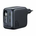 Picture of Baseus polnilec 65W USB TipC GaN QC PD s kablom črn E0121E00