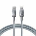 Baseus kabel USB C-C 2m 100W 20V 5A Discolor pleten siv E0420703