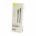 Picture of Baseus kabel USB C-C 2m 240W Tungsten Gold pleten črn CAWJ040101