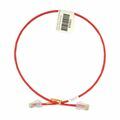 Picture of Leviton patch UTP CAT.6 0,6m rdeč 3,8mm HighFlex P24 6H4P0-02R