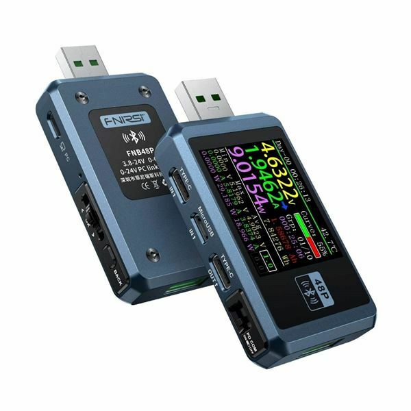 Fnirsi tester USB napajanja TipC TipA Mikro Bluetooth FNB48P
