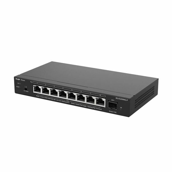 Ruijie-Reyee stikalo 8-port 2,5G PoE 130W SFP+ RG-ES209MG-P