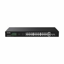 Tenda stikalo Giga 26-port rack 24x PoE 2xSFP TEG1128P-24-250W