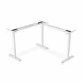 Digitus delovna postaja-el.dvig do 120cm višine kotna miza bela DA-90453