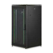 Digitus kabinet 22U 1155 600x600 črn sestavljen DN-19 22U-6/6-B-1
