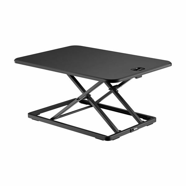 Digitus delovna postaja-ročni dvig do 45cm višine črna DA-90445