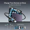 Picture of Joyroom kabel USB 2v1 TipC Lightning 1.5m 100W S-A57