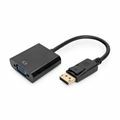 Digitus adapter DisplayPort-VGA 15cm črn črn AK-340403-001-S