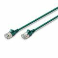 Digitus patch slim FTP CAT.6A 0,5m zelen