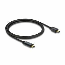 Delock kabel USB 2.0 C-B mini 1m črn 83603