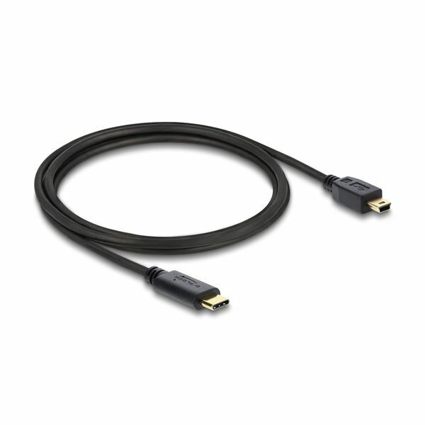Delock kabel USB 2.0 C-B mini 1m črn 83603