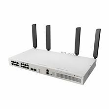 Mikrotik stikalo Giga 16-port rack 2xSFP+ 8x PoE WiFi CRS418-8P-8G-2S+5axQ2