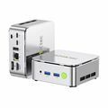 GMKtec računalnik mini PC G10 AMD Ryzen5 16GB RAM 512GB SSD NucBox srebrn