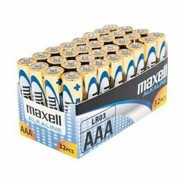 Maxell baterija alkalna AAA (LR03) 32kom