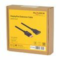 Picture of Delock podaljšek DisplayPort 1m 8K 60Hz črn vgradni 87095