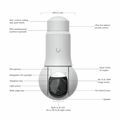 Picture of Ubiquiti IP kamera Unifi 8.0MP zunanja PoE PTZ dual bela UVC-G6-PTZ