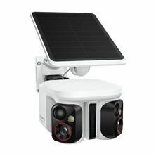 Baseus IP kamera 5.0MP brezžična PTZ dual zunanja akumulator + solarni X1 Pro