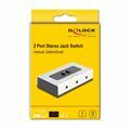 Picture of Delock avdio stikalo 2:1 Jack 4mm 88061