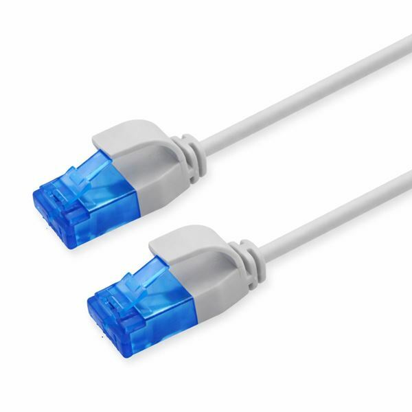 Roline patch slim UTP CAT.6A 3m siv