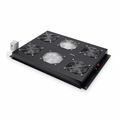 Digitus hladilna enota 4x ventilator s termostatom črna DN-19 FAN-4-SRV-B