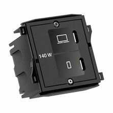 Bachmann modul napajalni 2xUSB-C 140W PD BM0021867