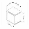 Picture of Digitus 250mm kabinet  9U 460x315x300 siv DN-49102