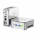 GMKtec računalnik mini PC G10 AMD Ryzen5 16GB RAM 1T SSD NucBox srebrn