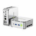 GMKtec računalnik mini PC G10 AMD Ryzen5 16GB RAM 1T SSD NucBox srebrn
