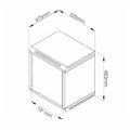Picture of Digitus zidni kabinet  3U 145 525x475 siv sestavljen DN-19 04U-PB