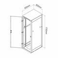 Picture of Triton kabinet 37U 1750 600x600 siv N8 sestavljen