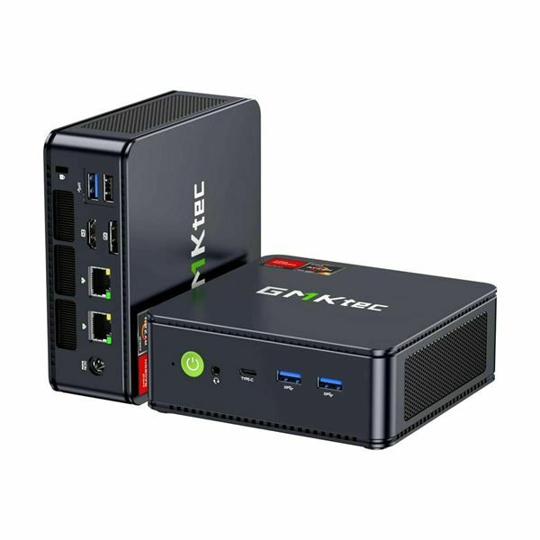 GMKtec računalnik mini PC M6 AMD Ryzen5 16GB RAM 512GB SSD NucBox črn