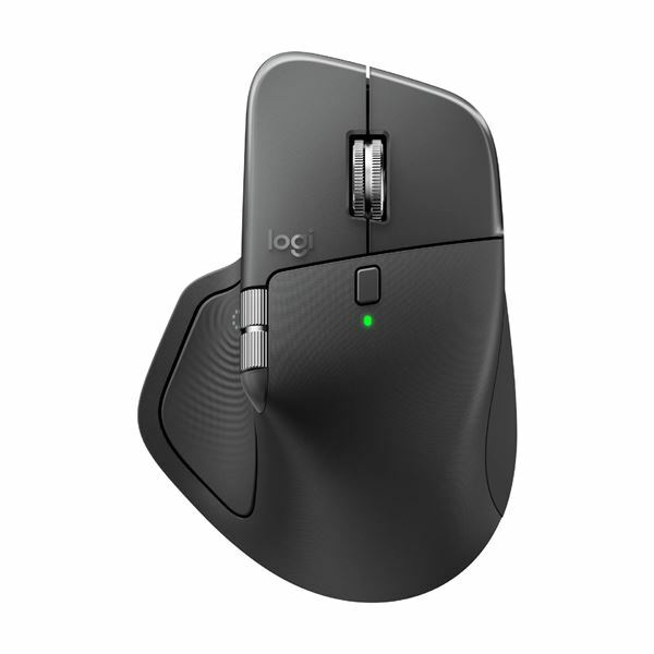 Logitech miška MX Master 4 brezžična Bluetooth LogiBolt-C grafitna 910-007562