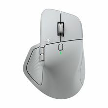 Logitech miška MX Master 4 brezžična Bluetooth LogiBolt-C siva 910-007563